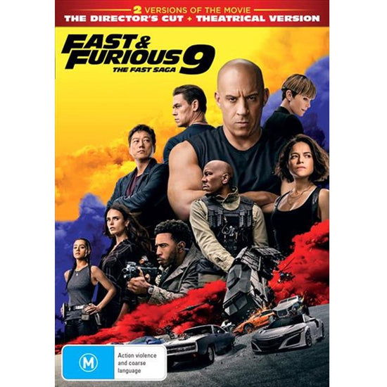 Fast and Furious 9 - The Fast Saga DVD