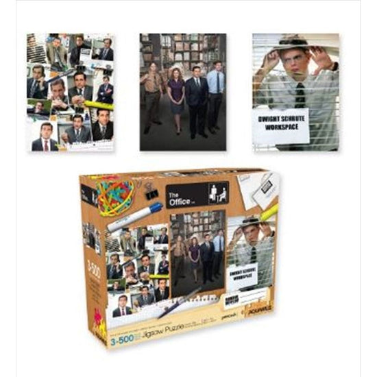 Office 500pc x 3 Puzzle Set