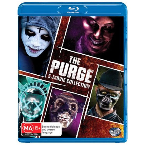 Purge / The Purge - Anarchy / The Purge - Election Year / The First Purge / The Forever Purge | 5 Mo Blu-ray