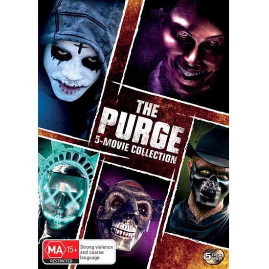 Purge / The Purge - Anarchy / The Purge - Election Year / The First Purge / The Forever Purge | 5 Mo DVD