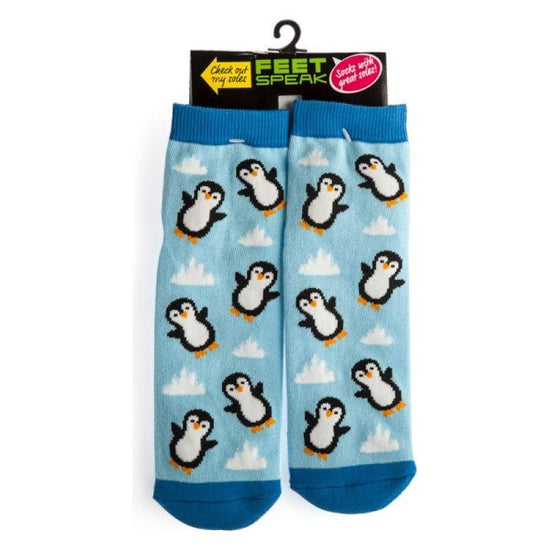 Penguin Feet Speak Socks