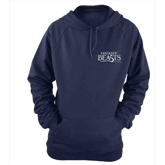 Fantastic Beasts Macusa Girls Hooded Pouch Sweat Womens Size 8 Hoodie