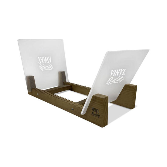 Vinyl Album Desk Rack Oak