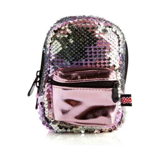 Pink Sequins BooBoo Backpack Mini