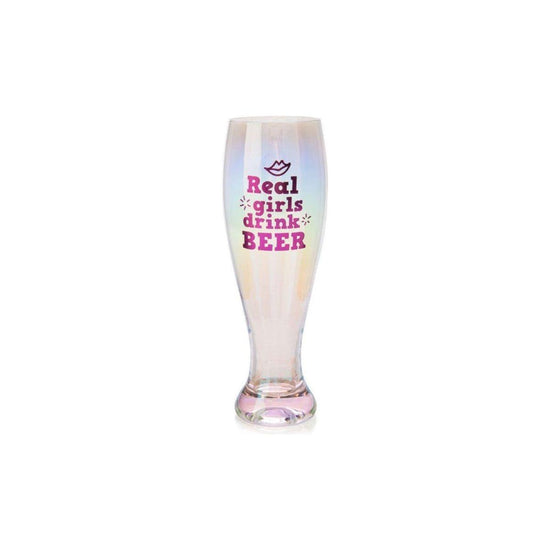 Real Girls Drink Beer Tallulah Aurora Pilsner Glass