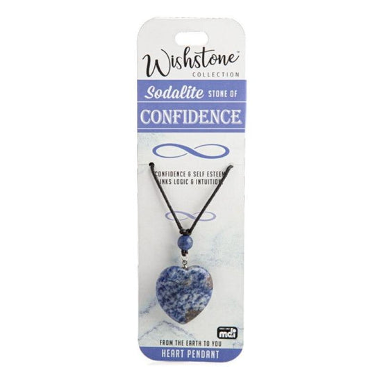 Wishstone Collection Sodalite Heart Pendant