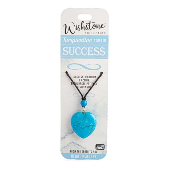 Wishstone Collection Turquentine Heart Pendant
