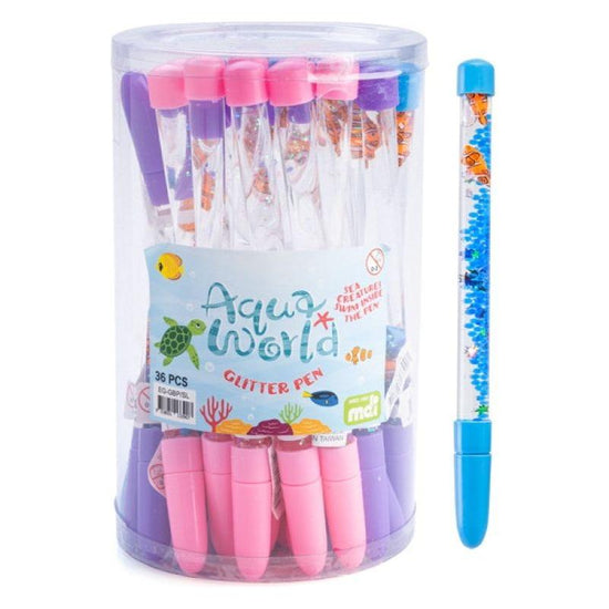 Sea Animals Glitter Pen (SENT AT RANDOM)