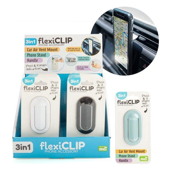 Flexiclip 3-in-1 Phone Accessory  (SENT AT RANDOM)