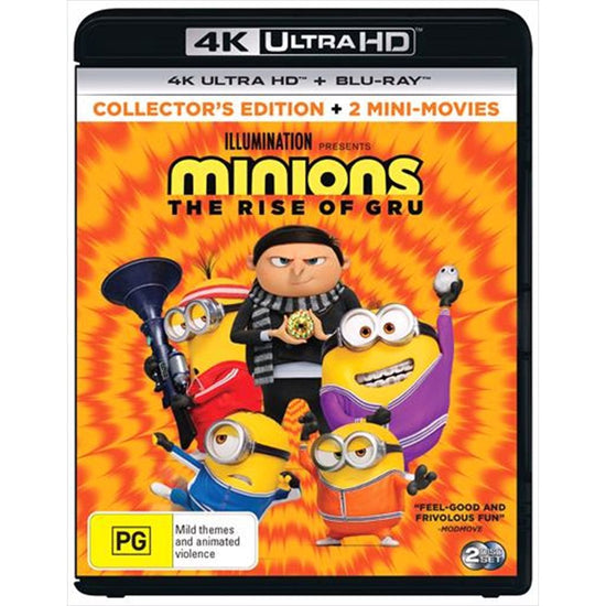 Minions - The Rise Of Gru | Blu-ray + UHD - Collector&