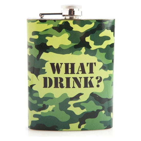 Camo Metal Flask