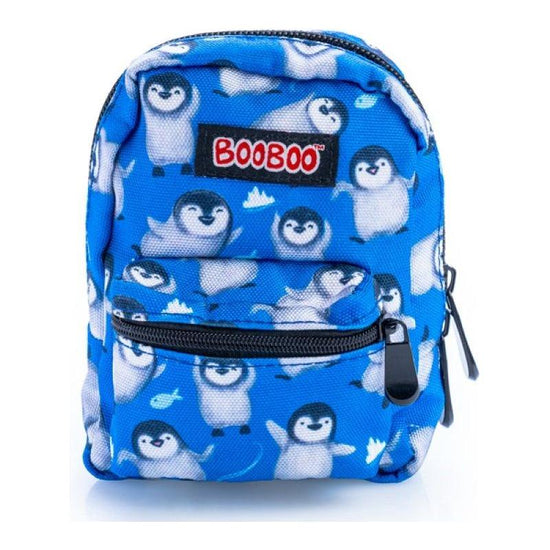 Dark Blue Penguin Mini Backpack