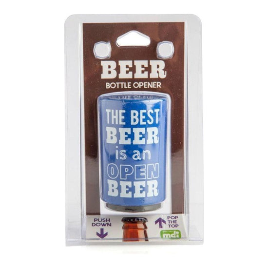 Open Beer Push Down Opener