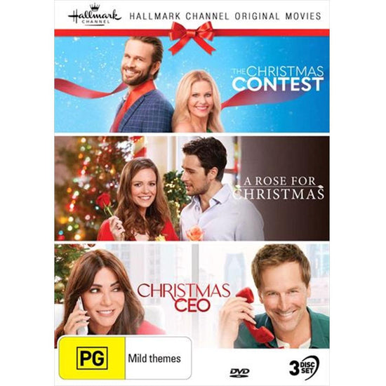 Hallmark Christmas - The Christmas Contest / A Rose For Christmas / Christmas CEO - Collection 26 DVD