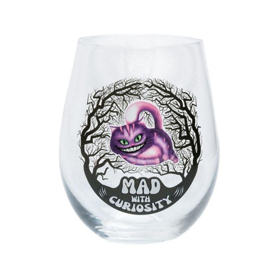 Mad Cat Stemless Wine Glass