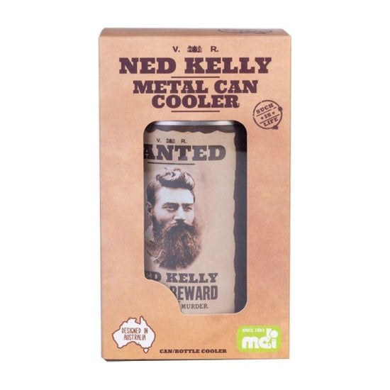 Ned Kelly Metal Can Cooler