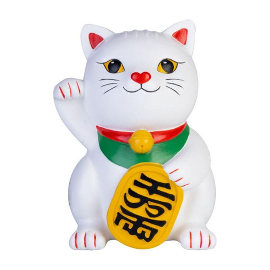 White Lucky Cat Table Lamp