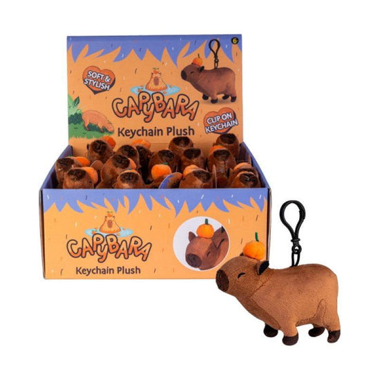 Keychain Plush Capybara