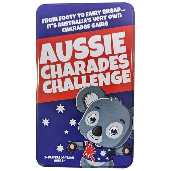 Aussie Charades Challenge Tin