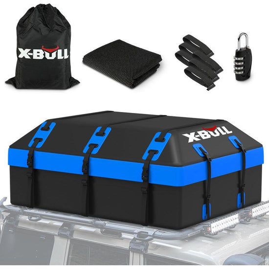 X-BULL Waterproof Car Roof Cargo Bag 595L Top Rack Carrier Luggage Storage Cube