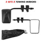 Towing Mirrors Clip on Multi Fit Clamp On Towing Caravan 4X4 Trailer 4WD 5 Pairs