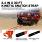 X-BULL 4WD Winch Recovery Kit 12Pcs Recovery Tracks Snatch Strap Soft Shackles Recovery Ring