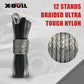 X-BULL Synthetic Dyneem Rope 5.5MM x 13M SK75 Car Tow Recovery Winch Cable Line