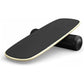 VERPEAK Wooden Balance Board Trainer with Adjustable Stoppers (Black with Wood)