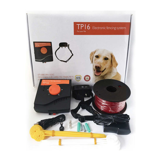 Electronic Dog Fence System -Invisible Electric Wireless TP16 Containment Collar
