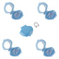 5x Anti Snoring Aid Nose Clips - Silicone Sleeping and Breathing Device