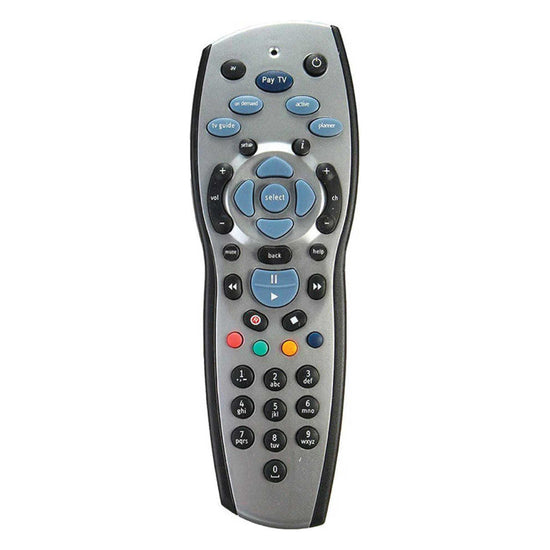 PayTV Remote Control Compatible with Foxtel Standard IQ IQ2 IQ3 IQ4 HD - Silver