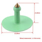 1-100 Cattle Number Ear Tags Set - Round Green Pig Sheep Goat Livestock Label