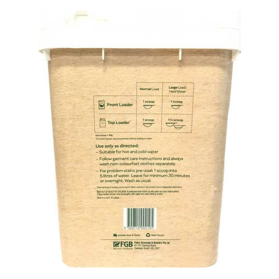 10Kg Laundry Powder Sensitive Bosisto&