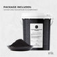 Orku 400g Activated Carbon Powder Coconut Charcoal Bucket - Water Filtration