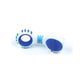 Dog Dental Rattle - Blue Puppy Teething + Cleaning Gums Rubber Ridges Chew