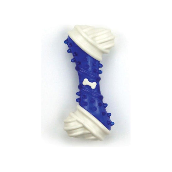 Dog Chew Bone - Blue Chicken Flavour Taste - Puppy Dental Teething Gum Toy AFP