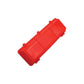 30cm Long Poultry Feeder Feeding Trough Chicken Chick Red Plastic Flip Top Container