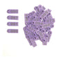 1-100 Cattle Number Ear Tags 5x2cm Purple Cow Sheep Pig Small Livestock Labels