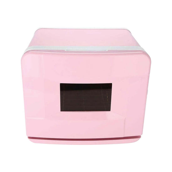 8L Pink Electric Towel Warmer UV Steriliser Cabinet Small Hot Heater Sanitiser