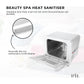 8L White Electric Towel Warmer UV Steriliser Cabinet Small Hot Heater Sanitiser