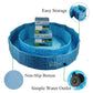 S Dog Swimming Pool - Chill Out Plastic Pet Puppy Bath Splash Fun All For Paws