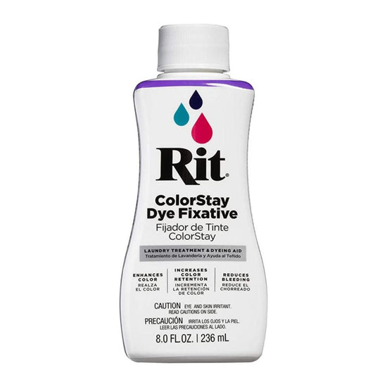 236ml Dye Fixative Rit ColorStay Tie Dyeing Aid Reduce Bleeding Enhance Colour