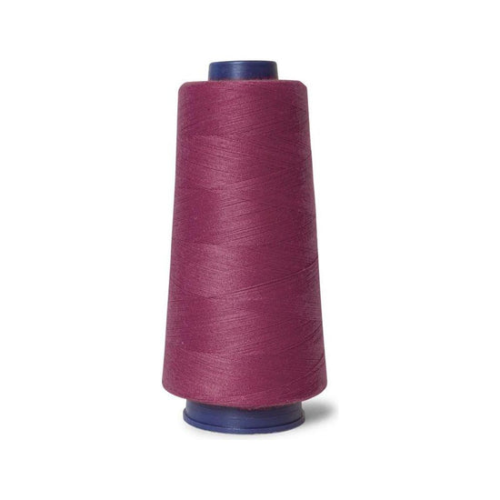 Cerise Cherry Pink Sewing Overlocker Thread - 2000m Hemline Polyester Spools