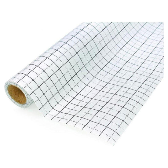 Grid Pattern Tracing Paper Birch 10m x 80cm Blue Printed Dressmakers Sewing Roll