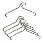 5 Pack 90mm (3.5") Brick Hooks - Wall Crab Clips Hangers For Pictures Plants