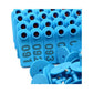 1-100 Cattle Number Ear Tags Set 5x2cm - Blue Small Cow Sheep Pig Livestock Label