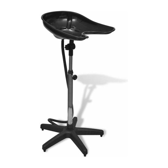 Portable Hairdressing Salon Basin Hair Washing Sink Shampoo Wash Standing Bowl