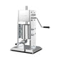 3L Manual Vertical Sausage Filler - Stainless Stuffer Meat Press Machine