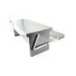 6.5L Automatic Chook Chicken Feeder Poultry Auto Treadle Galvanised Metal Coop