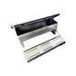 6.5L Automatic Chook Chicken Feeder Poultry Auto Treadle Galvanised Metal Coop